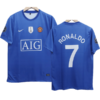 Manchester United 2008-09 Cristiano Ronaldo AIG blue jersey product