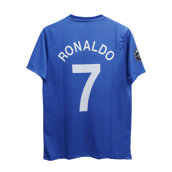 Manchester United 2008-09 Cristiano Ronaldo AIG blue jersey product back