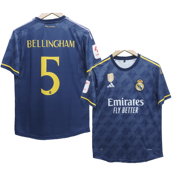 Real Madrid 2023-24 away jersey Bellingham number 5 printed product