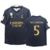 Real Madrid 2023-24 third jersey Jude Bellingham number 5 printed product