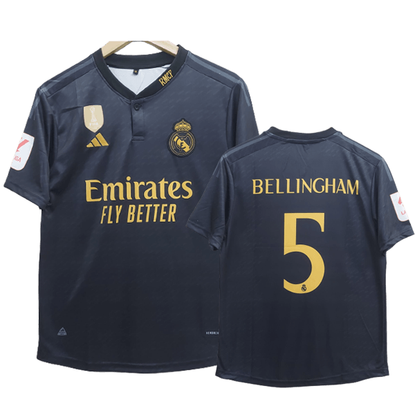 Real Madrid 2023-24 third jersey Jude Bellingham number 5 printed product