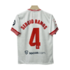sevilla 2023-24 home jersey Sergio Ramos number 4 printed product back