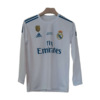 Cristiano Ronaldo 2017-18 Real Madrid home full sleeve jersey front