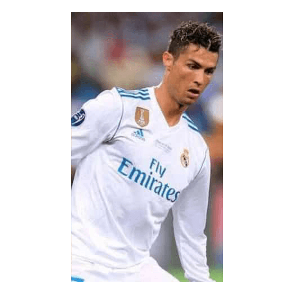 Cristiano Ronaldo 2017-18 Real Madrid home full sleeve jersey