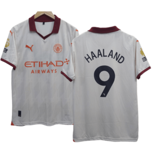 Manchester city 2023-24 away jersey number 9 Haaland product