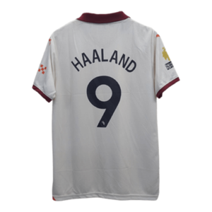 Manchester city 2023-24 away jersey number 9 Haaland product back