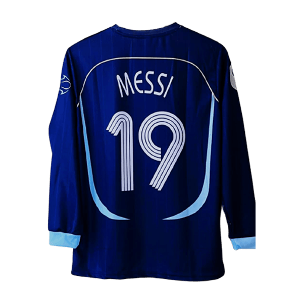 Argentina 2006-07 away jersey Lionel Messi number 19 printed product back