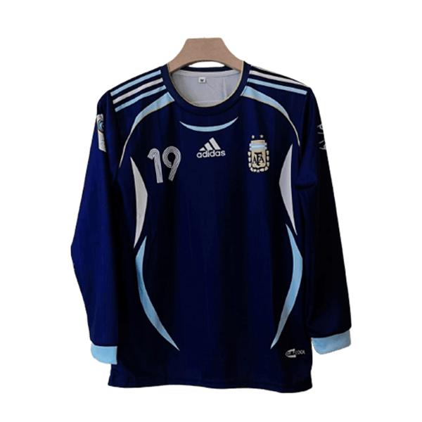 Argentina 2006-07 away jersey Lionel Messi number 19 printed product front