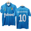 napoli Maradona 1987-88 number 10 printed home jersey