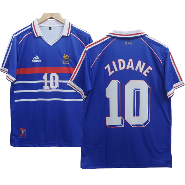 Zidane France 1998 world cup home jersey product