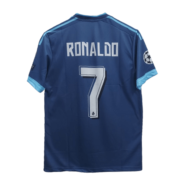 Real Madrid 2015-16 cr7 third jersey number 7 printed back