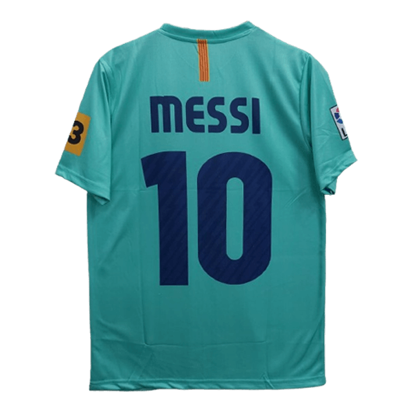 Barcelona 2010-11 Messi third jersey number 10 printed