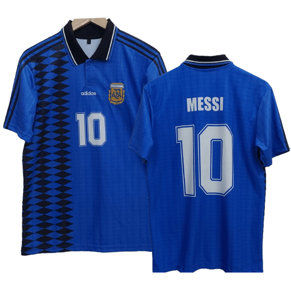 1994 world cup Argentina Messi number 10 printed jersey