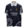 Real Madrid 2023-24 black dragon embroidery jersey front