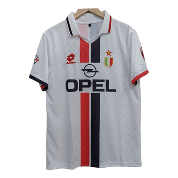 Maldini ac Milan 1996-97 away jersey number 3 printed front