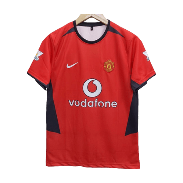 Manchester United 2002-03 cr7 home jersey product number 7 printed front