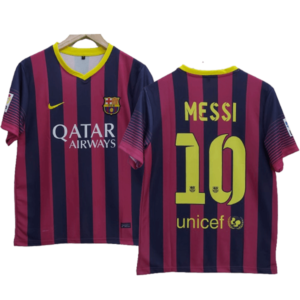 Messi, Barcelona 2013-14 number 10 home jersey