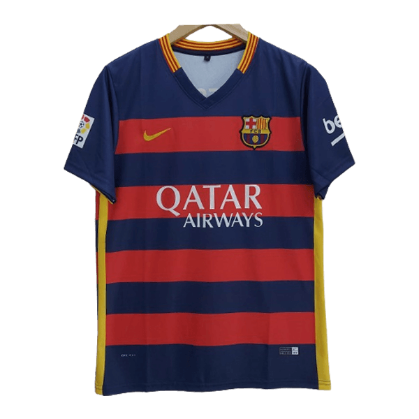 Lionel Messi 2015-16 Barcelona home jersey number 10 printed front