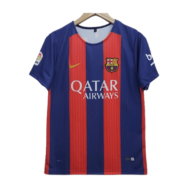 FC Barcelona 2016-17 Messi home jersey product number 10 printed front