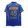 Mumbai Indians 2024 official jersey Rohit Sharma number 45 printed back