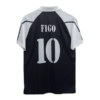 Real Madrid 2001-02 Luiz figo number 10 printed away jersey back