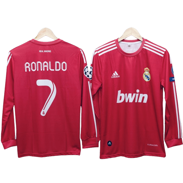 ronaldo real madrid jersey long sleeve