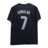 Critiano ronaldo Portugal 2013-14 black jersey product number 7 printed