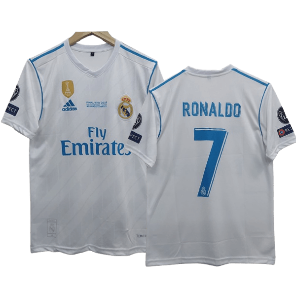 Real Madrid 2017-18 Cristiano Ronaldo home jersey product