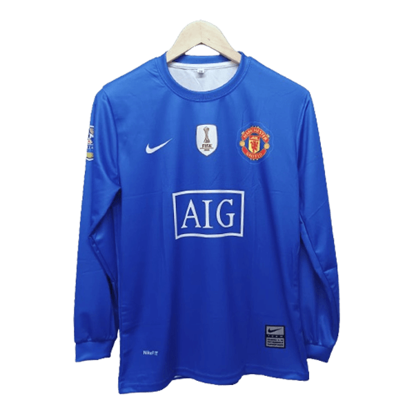 Manchester United 2008-09 cr7 away full sleeve jersey product front
