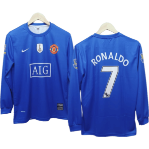 Manchester United 2008-09 cr7 away full sleeve jersey product