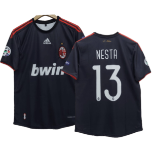 Ac Milan 2009-10 third jersey nesta number 13 product