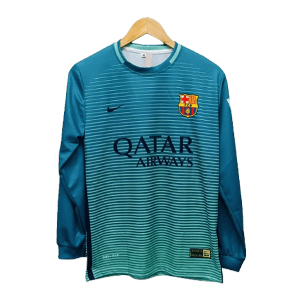 FC Barcelona 2016-17 Messi third full sleeve jersey product front