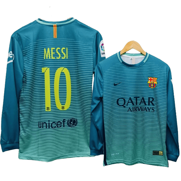 FC Barcelona 2016-17 Messi third full sleeve jersey product