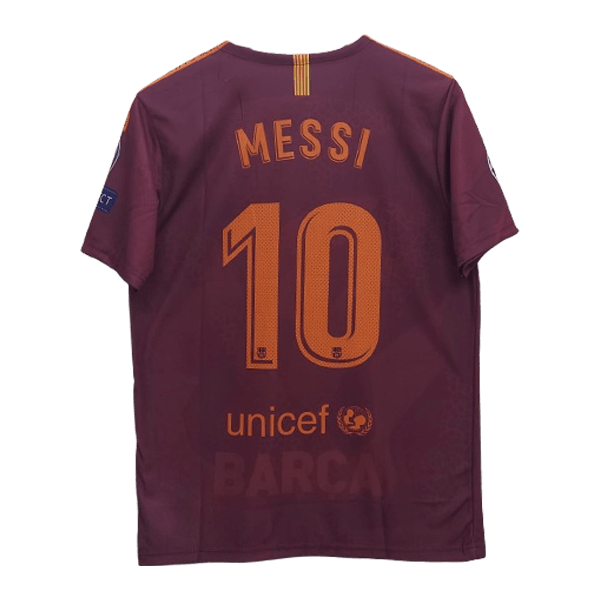 FC Barcelona 2017-18 Lionel Messi third jersey number 10 printed