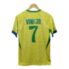 Brazil 2024 Copa América Vinícius Júnior home jersey product number 7 printed