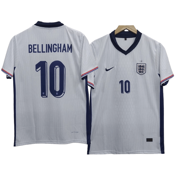 England 2024 euro home jersey Bellingham number 10 printed product