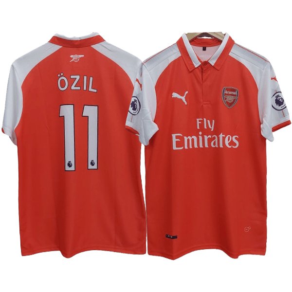 Ozil arsenal 2014-15 home jersey number 11 printed product