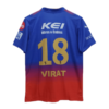 Royal challengers Bangalore Virat Kohli number 18 jersey product back