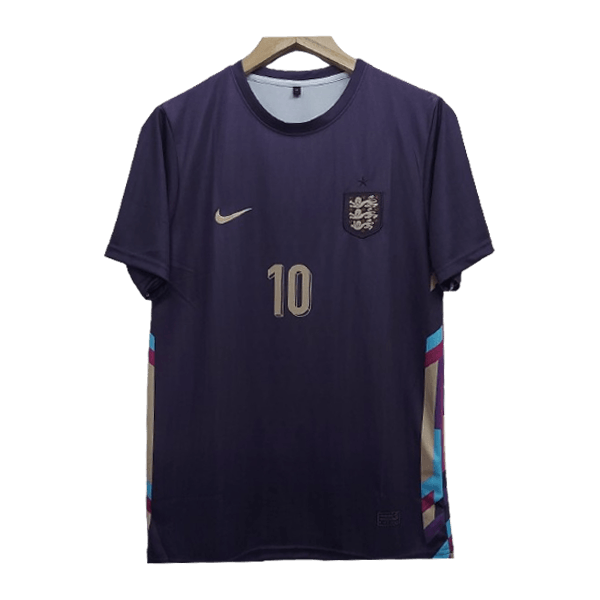 England 2024 euro Jude Bellingham away jersey number 10 printed front