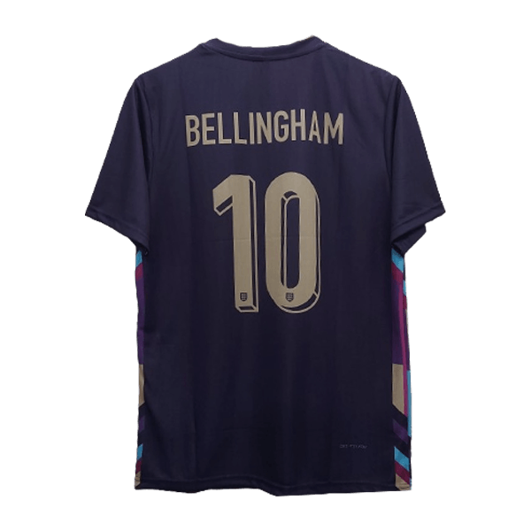 England 2024 euro Jude Bellingham away jersey number 10 printed back