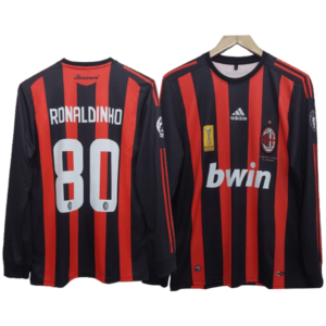 Ronaldinho AC Milan 2008-09 home full sleeve jersey product