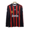 Ronaldinho AC Milan 2008-09 home full sleeve jersey product front