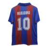 Barcelona 1984-89 home jersey Maradona number 10 printed jersey back