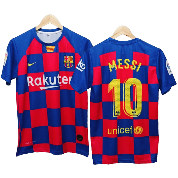 Barcelona 2019-20 Lionel Messi home jersey number 10 printed product