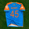 India 2024 t20 world cup jersey Rohit number 45 printed