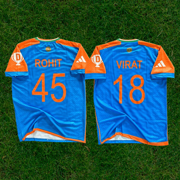 India 2024 t20 world cup jersey Virat Kohli and Rohit Sharma product