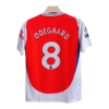 Arsenal 2024-25 home jersey odegaard number 8 product back