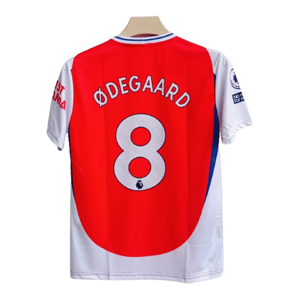 Arsenal 2024-25 home jersey odegaard number 8 product back