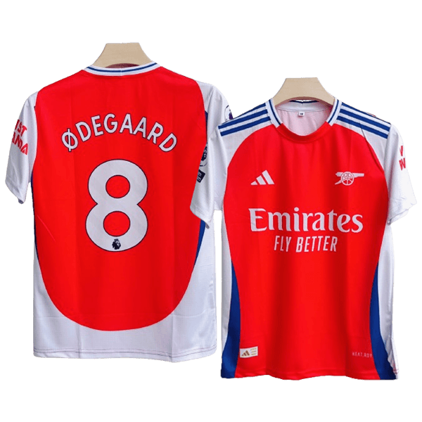 Arsenal 2024-25 home jersey odegaard number 8 product