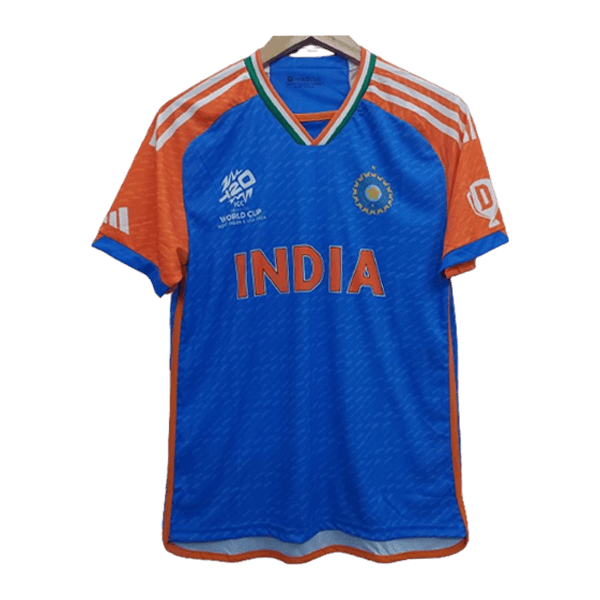 India 2024 cricket world cup Virat Kohli jersey product front